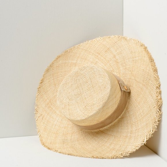 Lack of Color Aruba Fray Boater Hat - Size: L / Large / LG (59 CM) - Picture 4 of 8